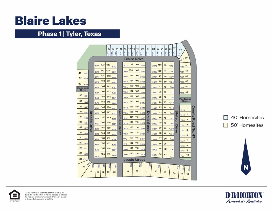 Blaire Lake Addition — Phase 1