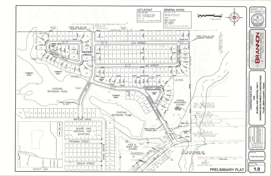 Blaire Lake Addition — Phase 2